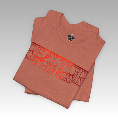 Strange Realtor Things - Funny Real Estate T-Shirt
