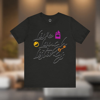 Live. Laugh. Listings. – The Realtor’s Mantra Tee