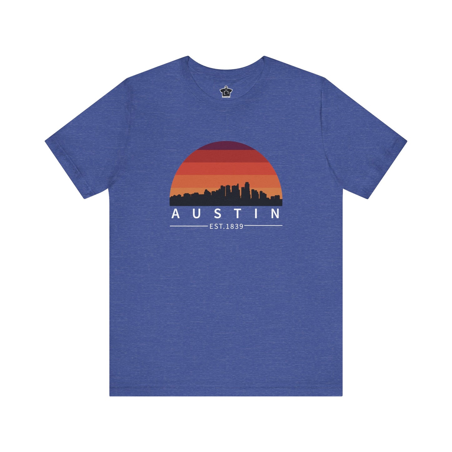 Austin Established Retro Sunset Tshirt