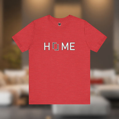 At Home with REAL Grey Tee