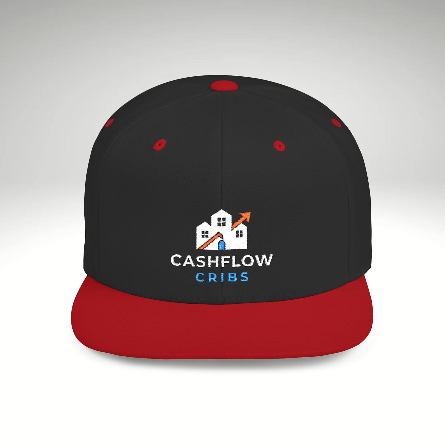 Cashflow Cribs Flat Bill Snapback Hat