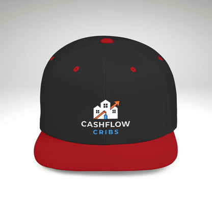 Cashflow Cribs Flat Bill Snapback Hat