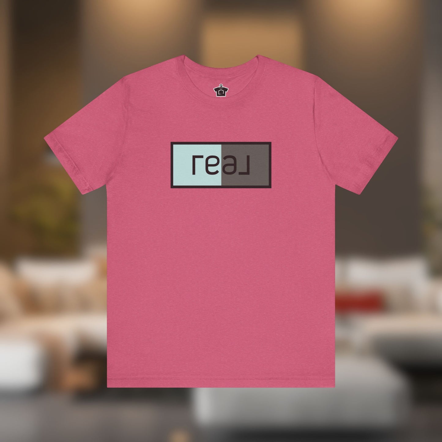 REAL Broker Logo – Modern Mint Grey Tee (Unofficial)
