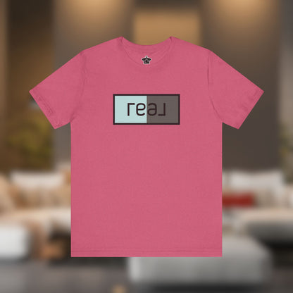 REAL Broker Logo – Modern Mint Grey Tee (Unofficial)