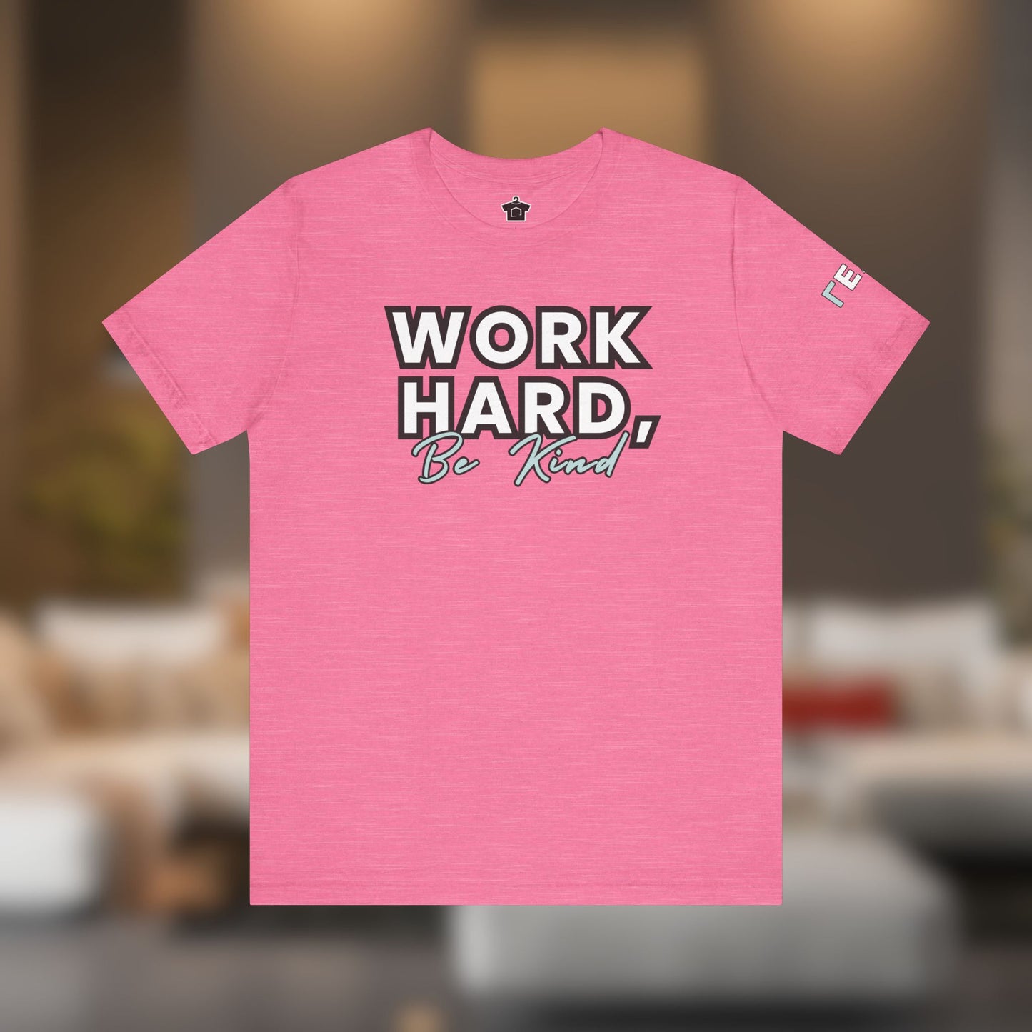 Work Hard, Be Kind – Modern Mint Tee (Unofficial)