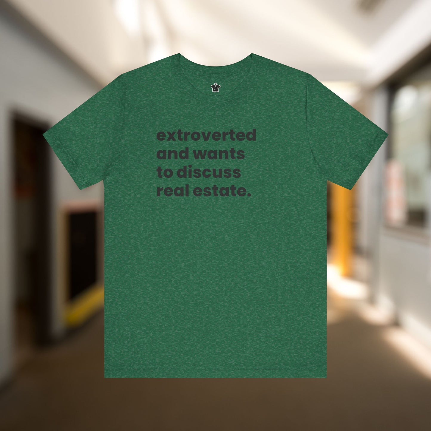 Extrovert Discussing Real Estate Tshirt