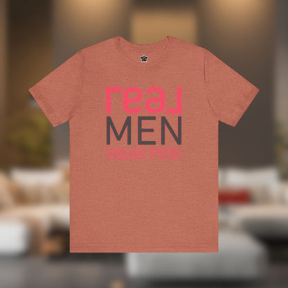 REAL Men Wear Pink – The Confident Agent Tee