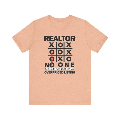 Realtor Tic Tac Toe T-Shirt