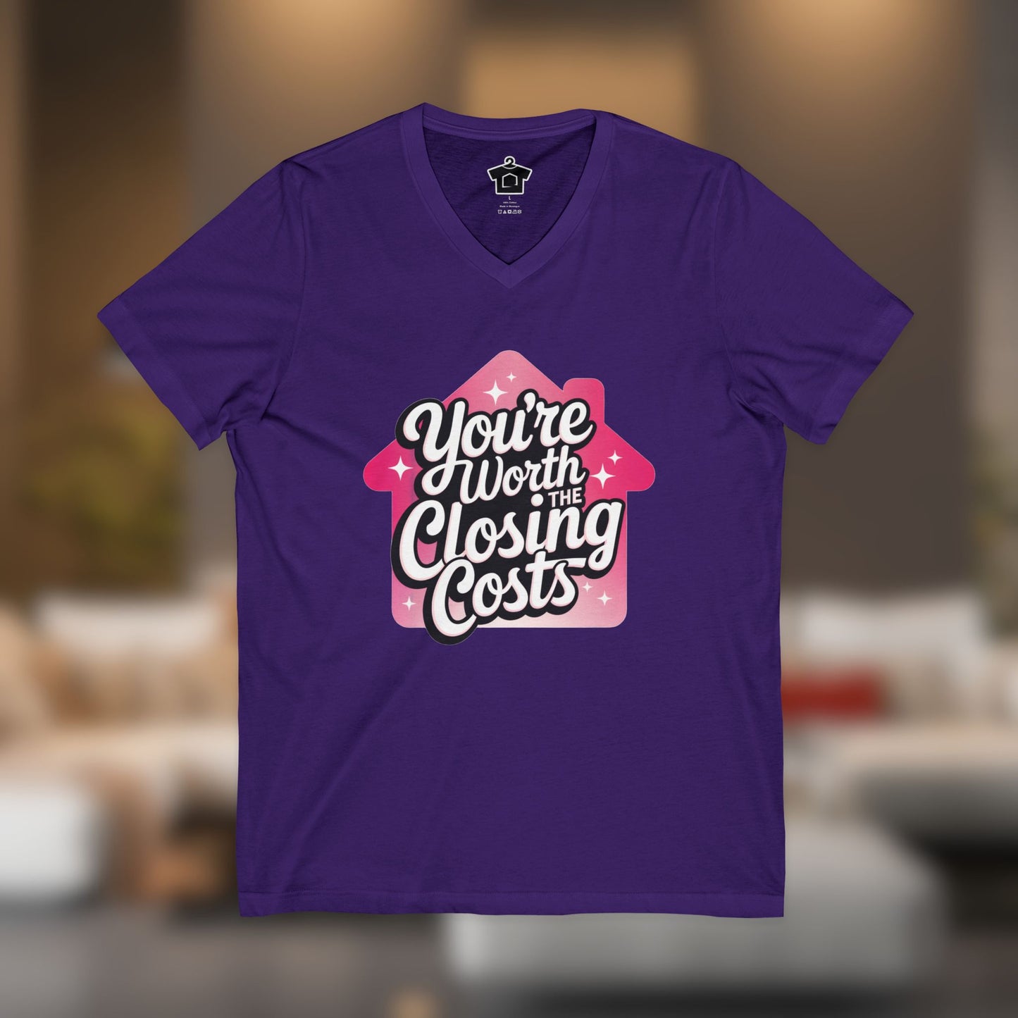 You're Worth the Closing Costs V-Neck