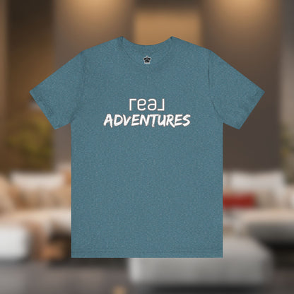 REAL Adventures White Tee