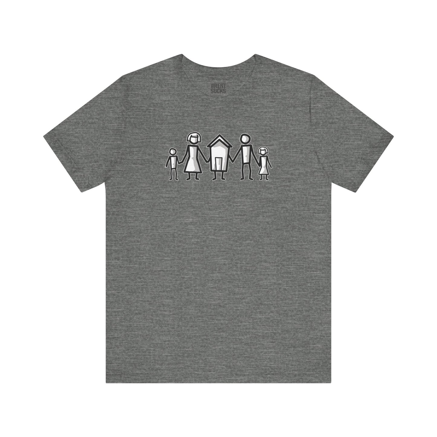 Home Is Where Family Begins" – Realtor T-Shirt