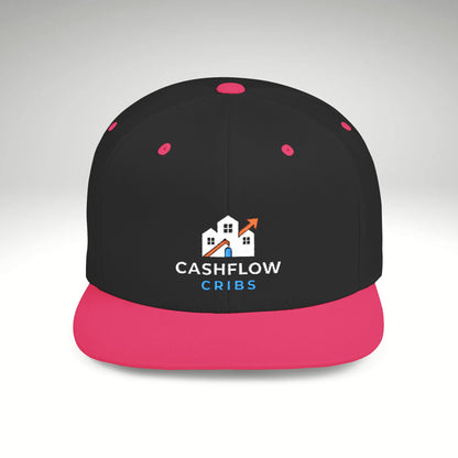 Cashflow Cribs Flat Bill Snapback Hat