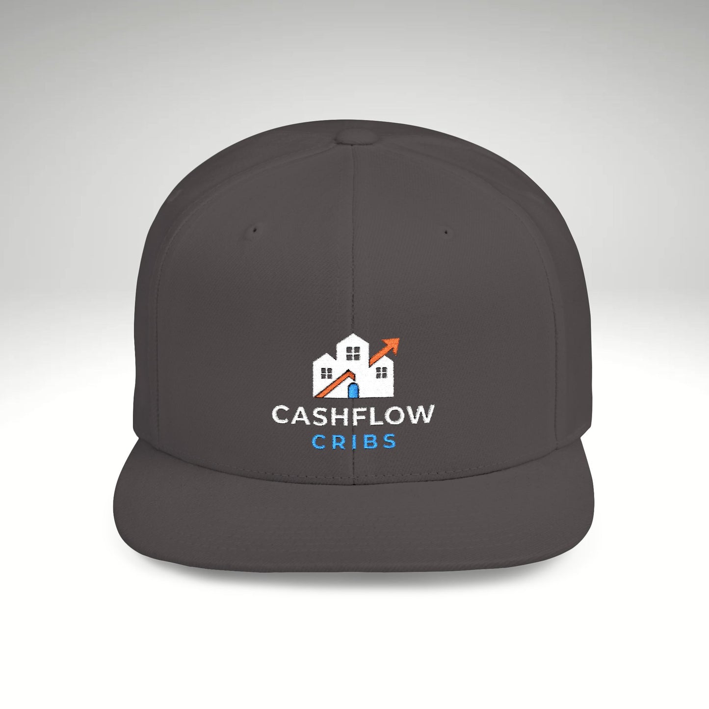 Cashflow Cribs Flat Bill Snapback Hat