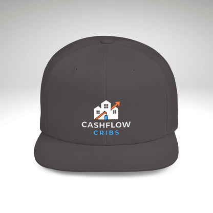 Cashflow Cribs Flat Bill Snapback Hat