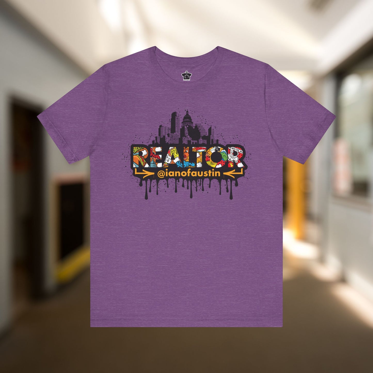 Austin Skyline Realtor Graffiti Tshirt | #ianofaustin