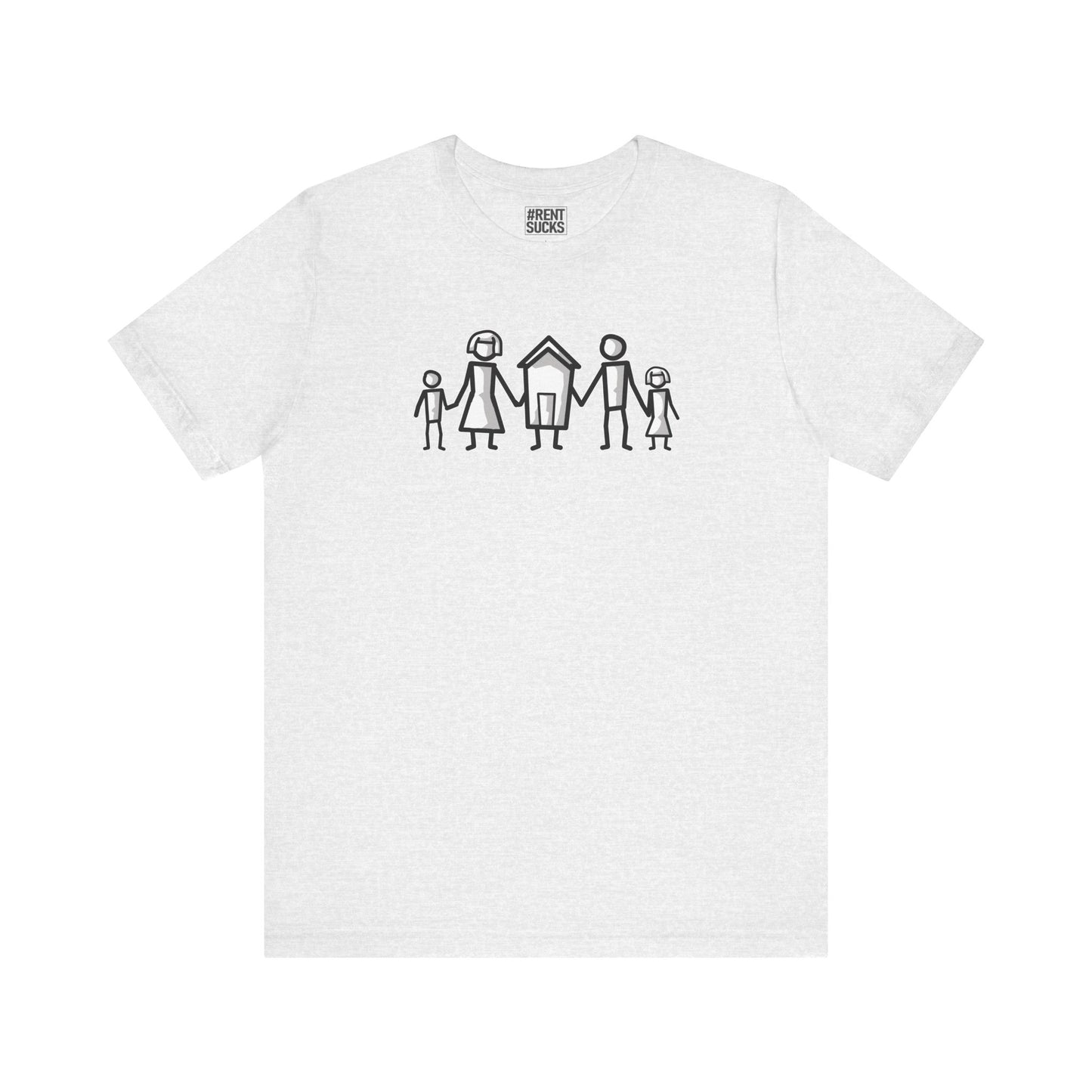 Home Is Where Family Begins" – Realtor T-Shirt