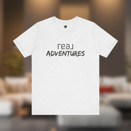 REAL Adventures – Grey Tee