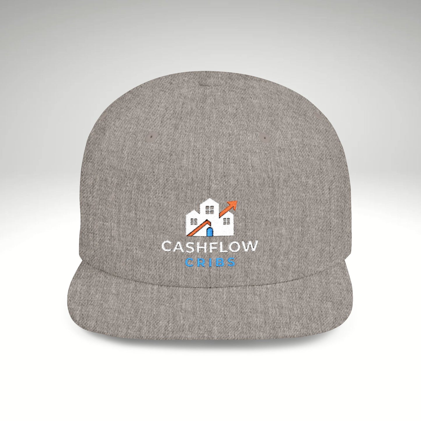 Cashflow Cribs Flat Bill Snapback Hat