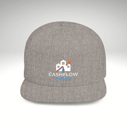 Cashflow Cribs Flat Bill Snapback Hat