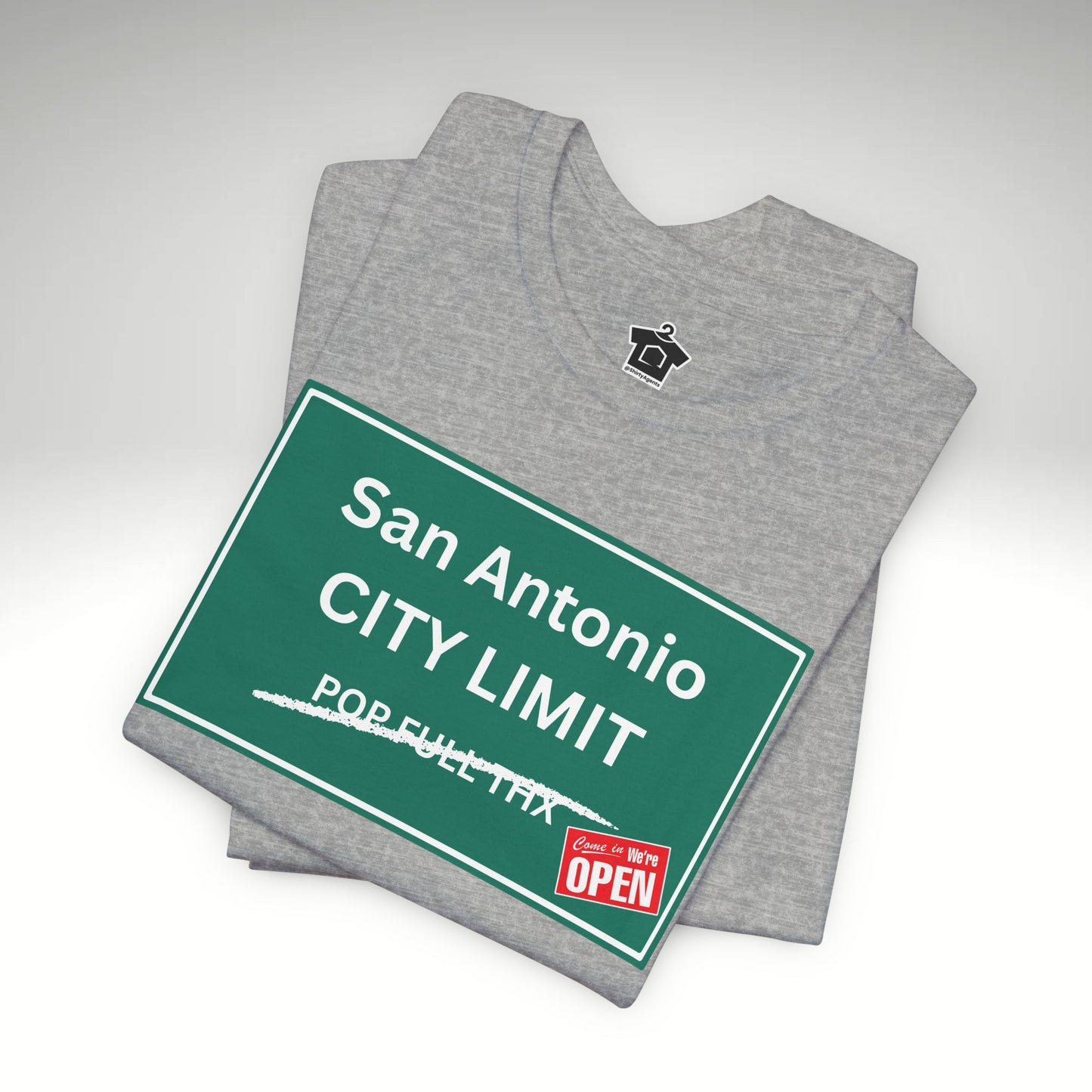 City Limit We're Open | San Antonio Tshirt
