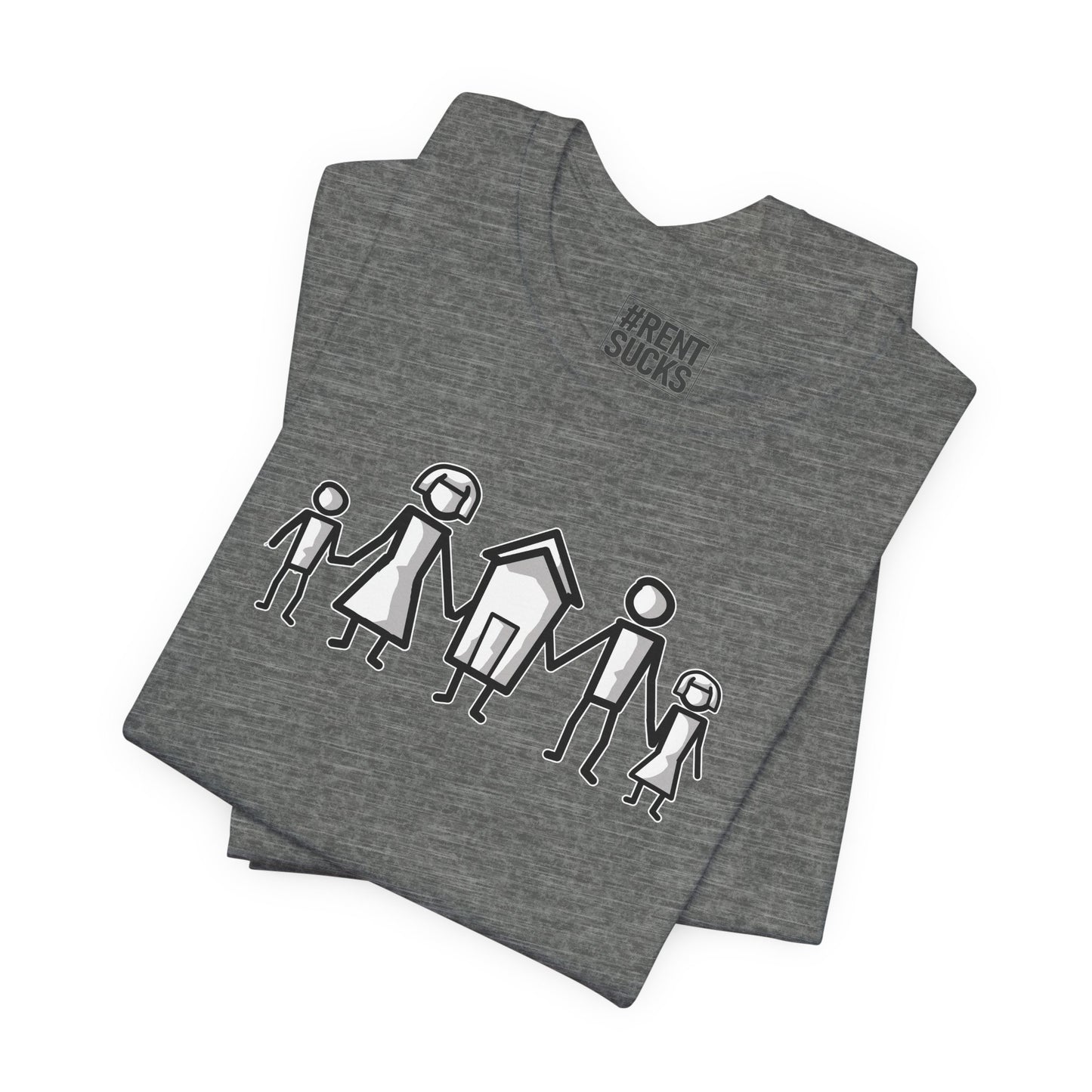 Home Is Where Family Begins" – Realtor T-Shirt