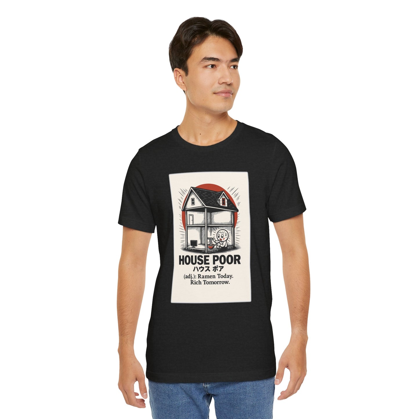 House Poor Ramen Manga T-Shirt