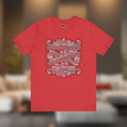 Collaborations. Transactions. Commissions. T-Shirt