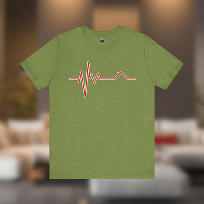 Housebeat Red Tee