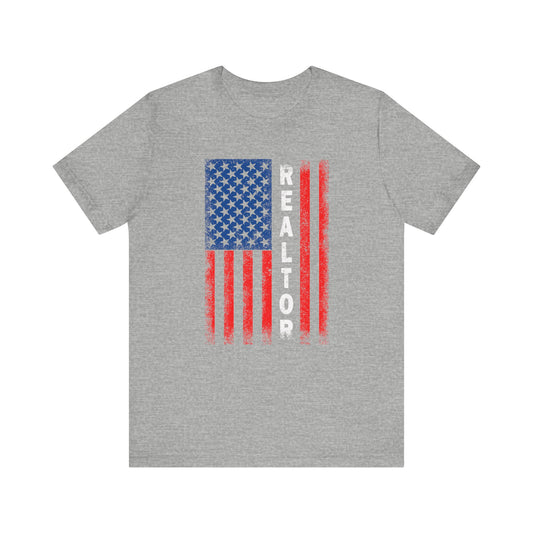American Flag REALTOR V2 T-Shirt