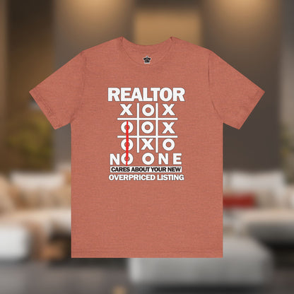 Realtor Tic Tac Toe T-Shirt