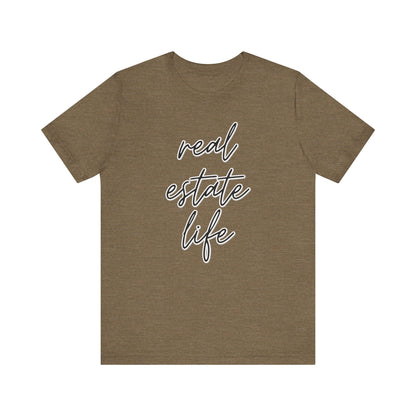 Real Estate Life Elegant Tee