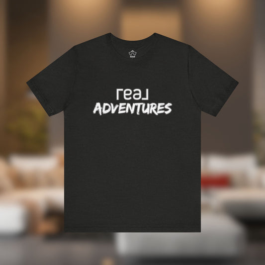 REAL Adventures White Tee