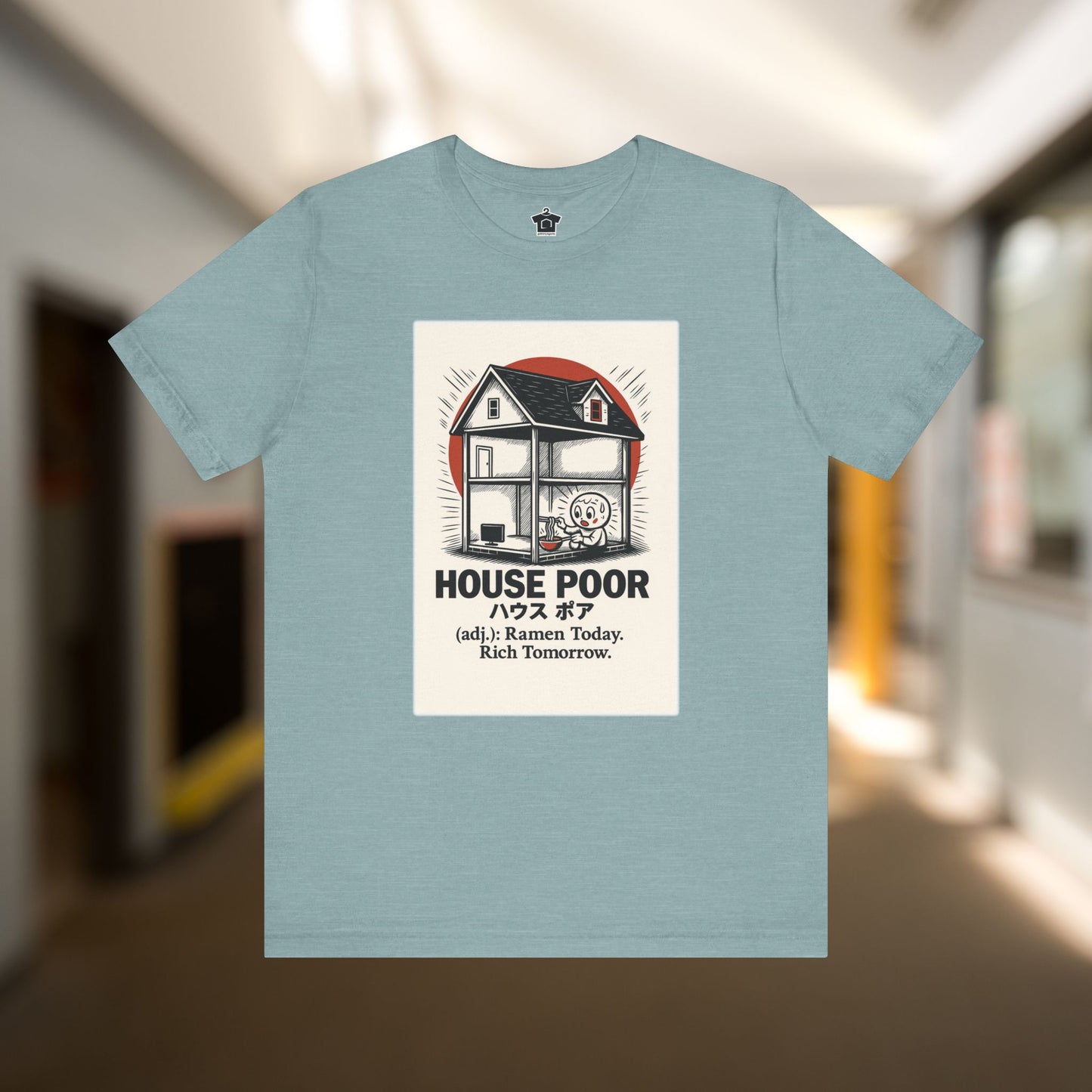 House Poor Ramen Manga T-Shirt
