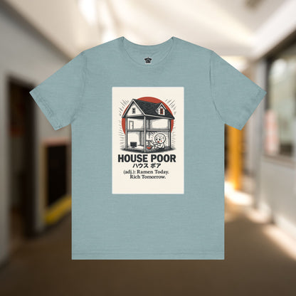 House Poor Ramen Manga T-Shirt