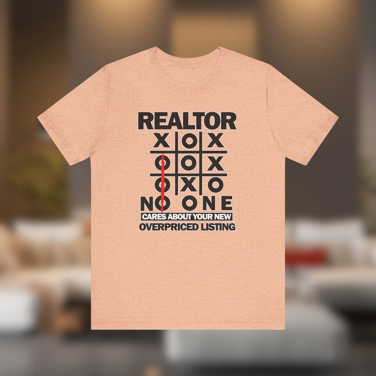 Realtor Tic Tac Toe T-Shirt