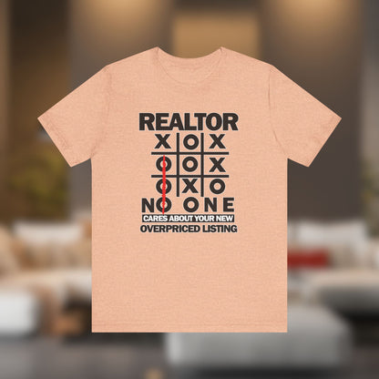 Realtor Tic Tac Toe T-Shirt