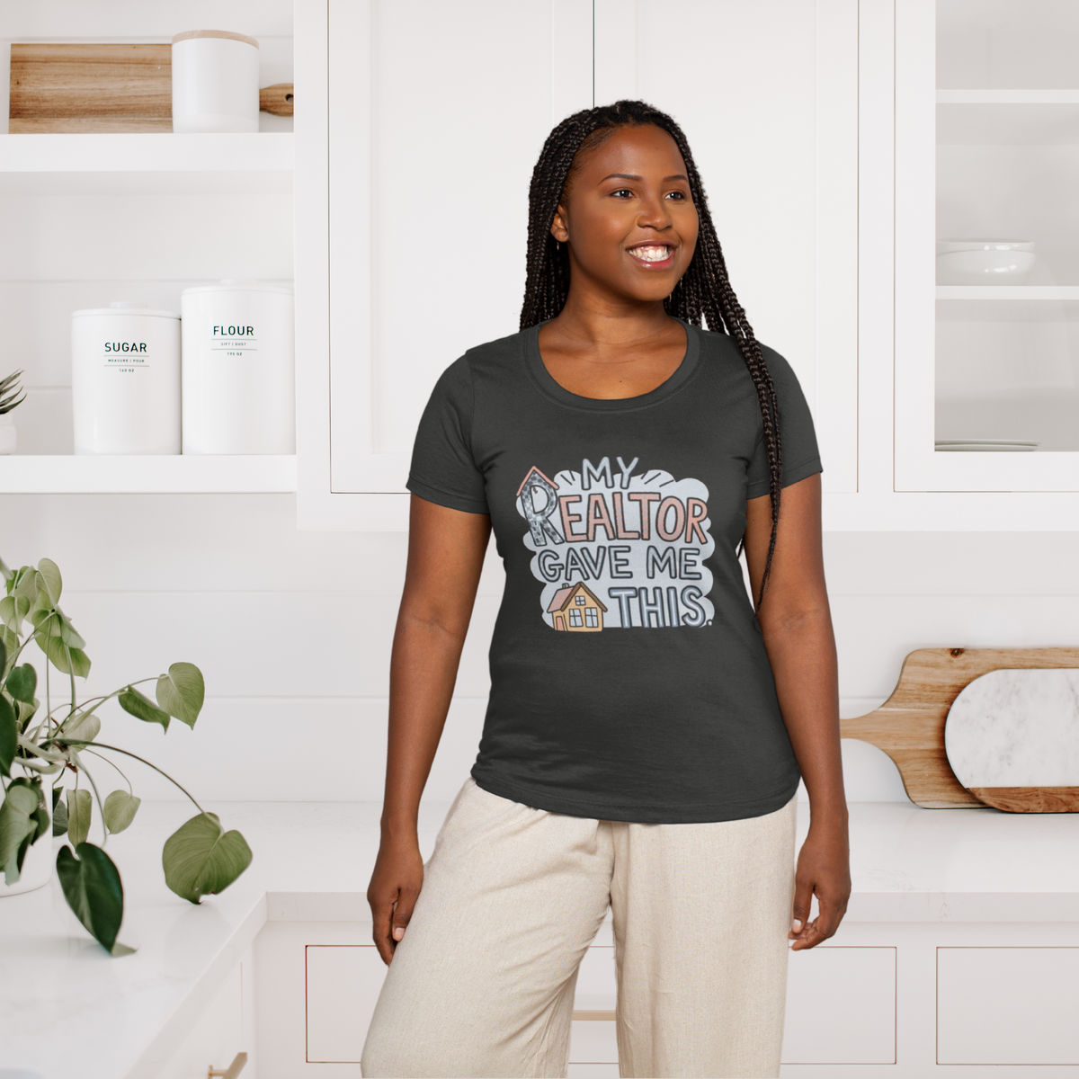 My Realtor Gave Me This T-Shirt by ShirtyAgents, product mockup