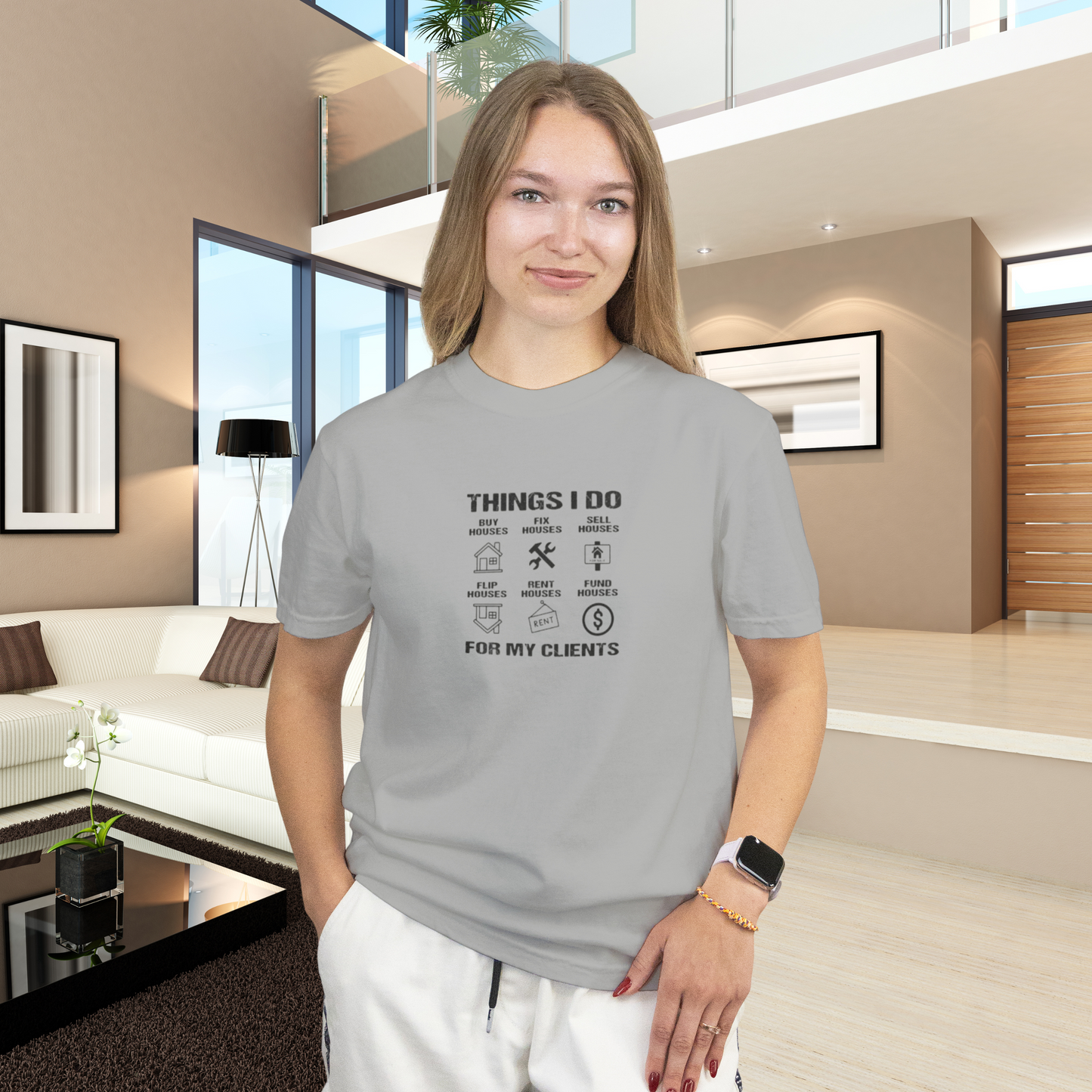 The Things I Do For My Clients - Unisex Jersey Tee