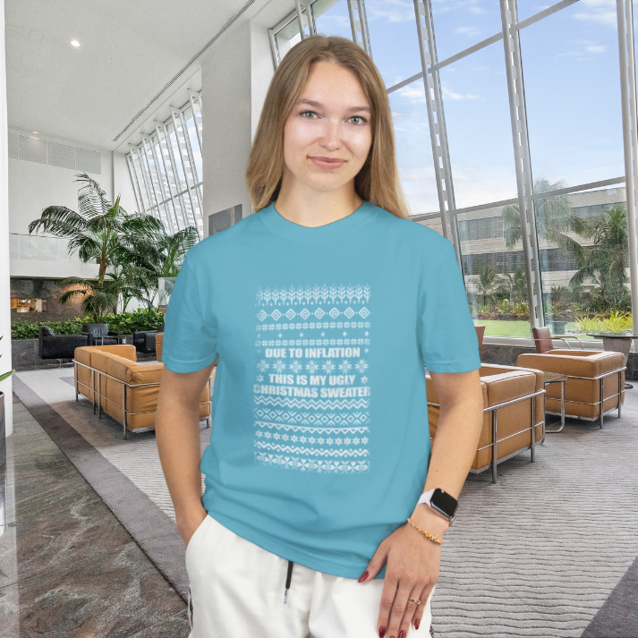 This Is My Ugly Christmas Sweater (Tee Edition) by ShirtyAgents, product mockup