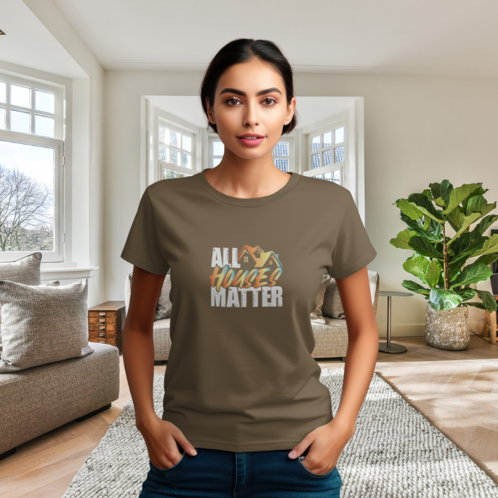 All Houses Matter Classic Tee by ShirtyAgents, product mockup