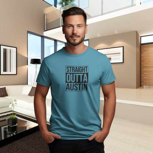 Straight Outta Austin - Texas Pride T-Shirt
