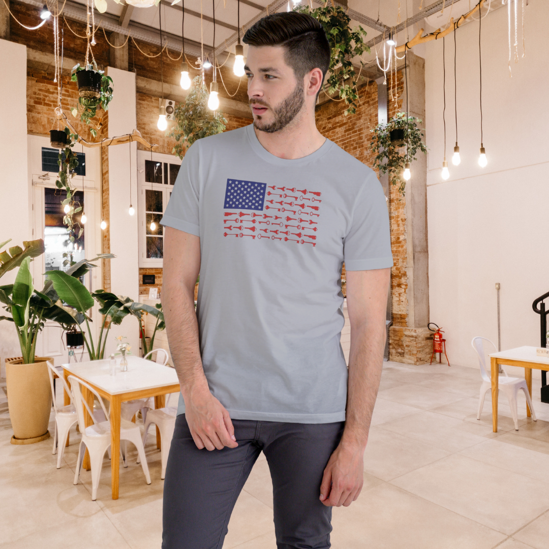 Keys to Home Freedom Classic Tee by ShirtyAgents, product mockup