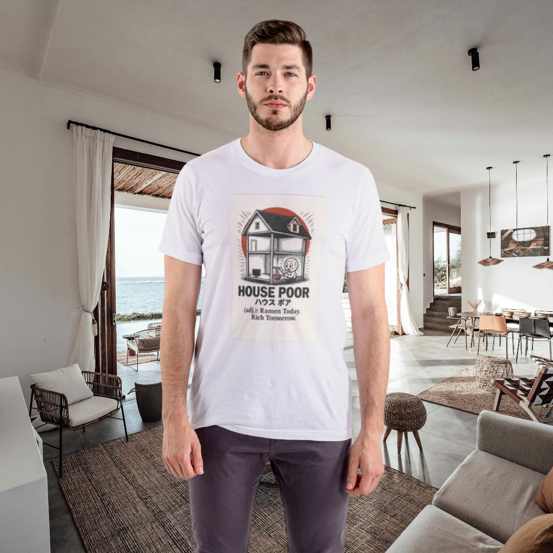 House Poor Ramen Manga T-Shirt