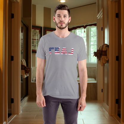 🇺🇸 REAL Patriotic American Flag Tee