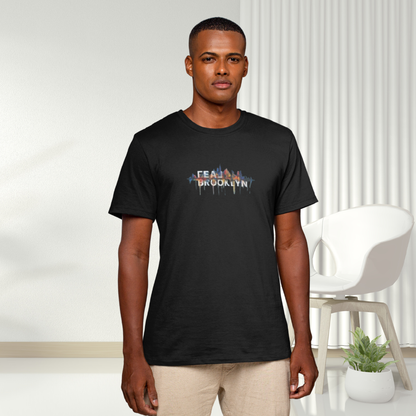 REAL Brooklyn Skyline Vector Drip Tee