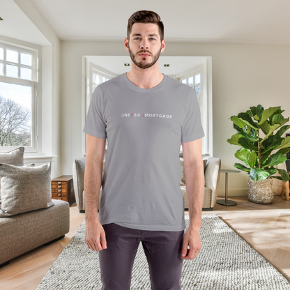 ONE REAL Mortgage Contrast Logo Text Tee