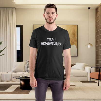REAL Adventures White Tee