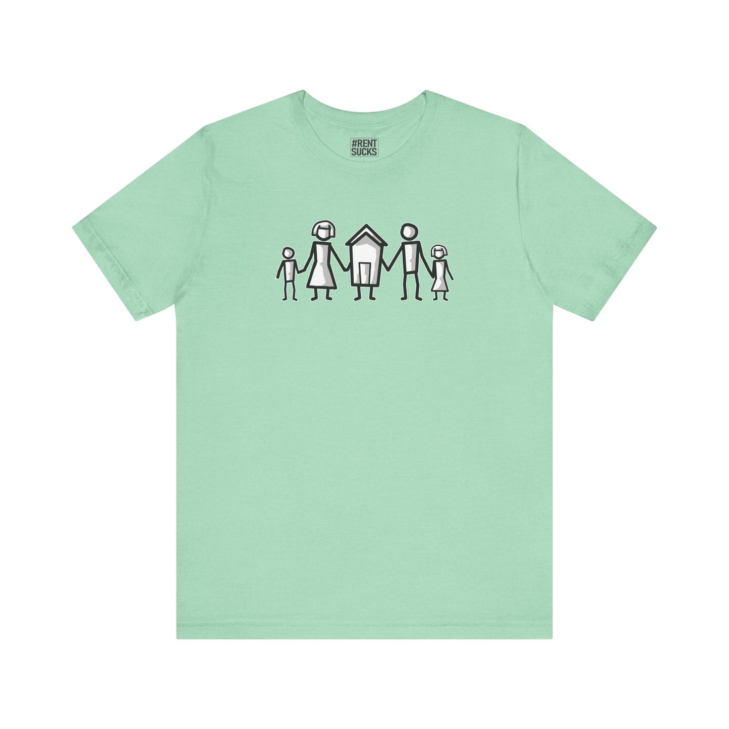 Home Is Where Family Begins" – Realtor T-Shirt
