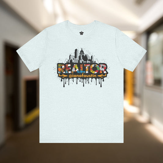 Austin Skyline Realtor Graffiti Tshirt | #ianofaustin