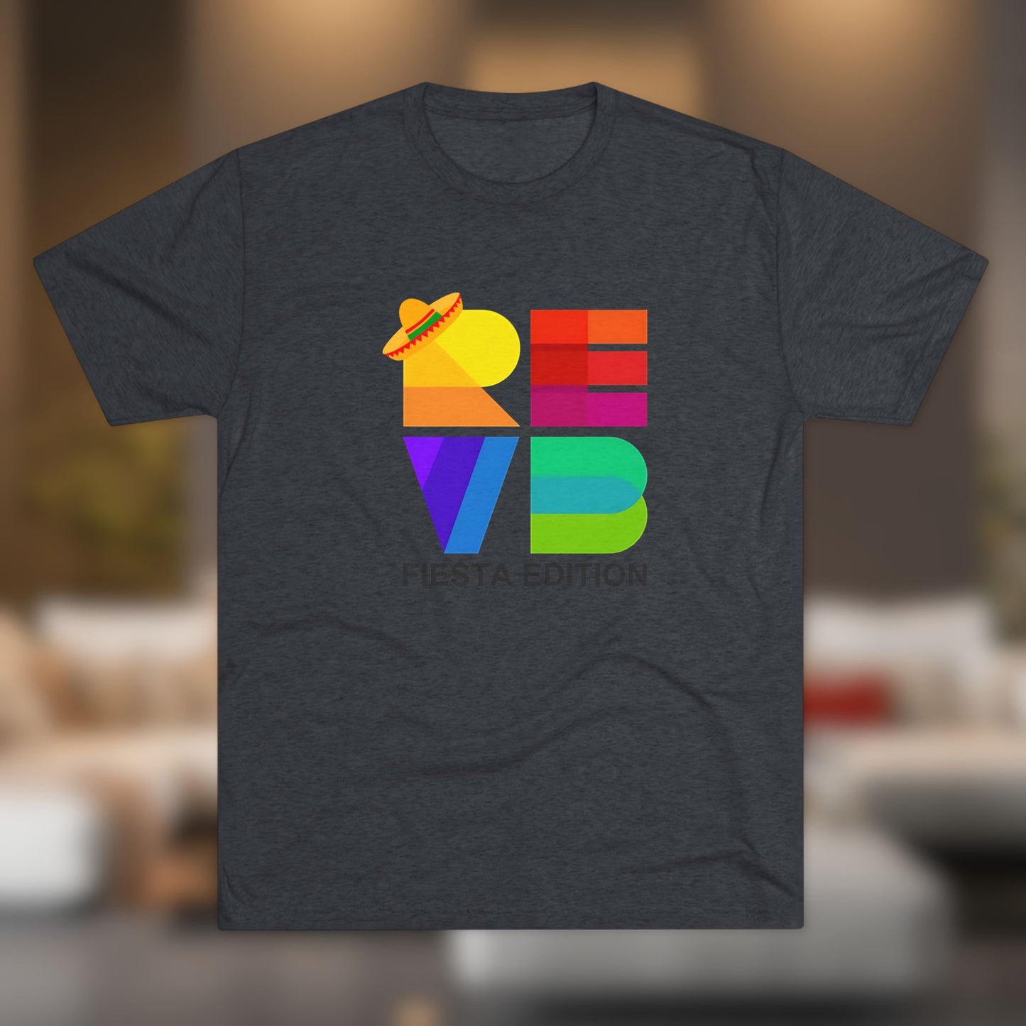REVB Cubed Big Fiesta Edition Tri-Blend Tee